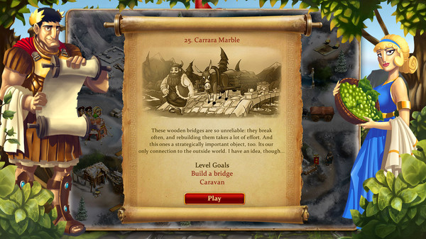Игра When In Rome, скриншот