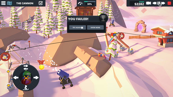 Игра When Ski Lifts Go Wrong, скриншот