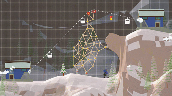 Игра When Ski Lifts Go Wrong, скриншот