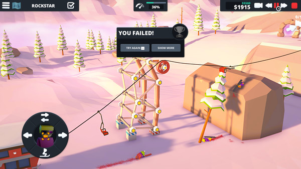 Игра When Ski Lifts Go Wrong, скриншот