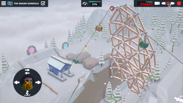 Игра When Ski Lifts Go Wrong, скриншот