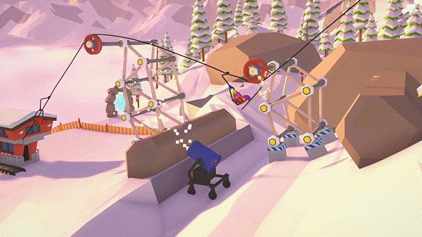 Игра When Ski Lifts Go Wrong, скриншот