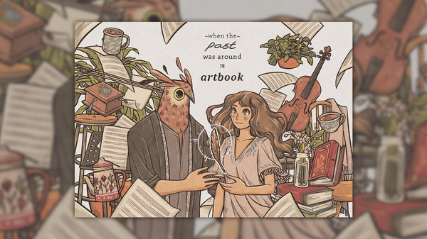 Игра When The Past Was Around - Artbook, скриншот