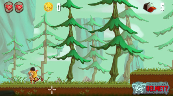 Игра Where's My Helmet?, скриншот
