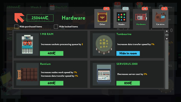 Игра while True: learn(), скриншот