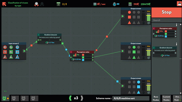 Игра while True: learn(), скриншот