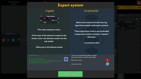 Игра while True: learn(), скриншот
