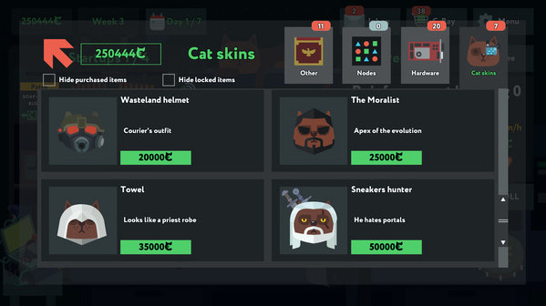 Игра while True: learn(), скриншот