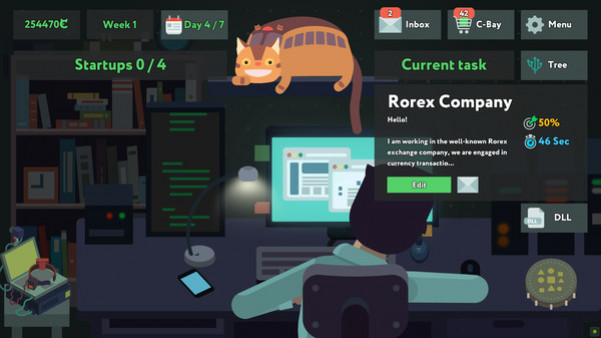 Игра while True: learn(), скриншот