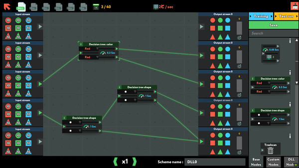 Игра while True: learn(), скриншот