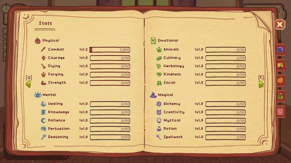 Игра Whimel Academy, скриншот