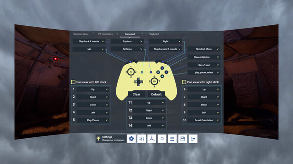 Игра Whirligig VR Media Player, скриншот