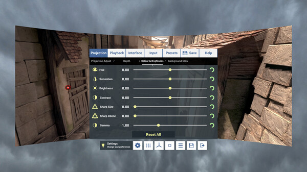 Игра Whirligig VR Media Player, скриншот