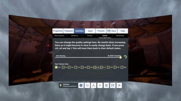 Игра Whirligig VR Media Player, скриншот