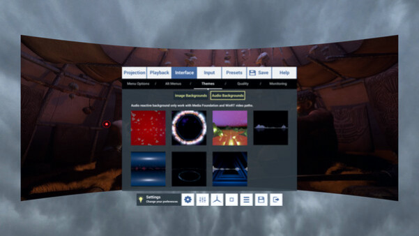 Игра Whirligig VR Media Player, скриншот