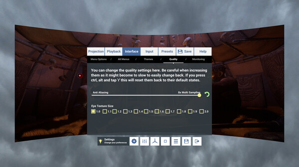 Игра Whirligig VR Media Player, скриншот