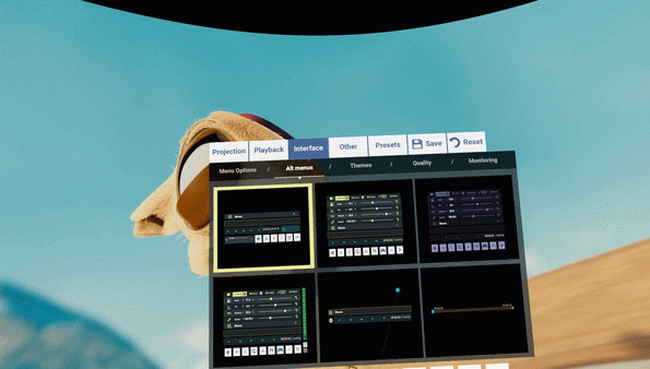 Игра Whirligig VR Media Player, скриншот