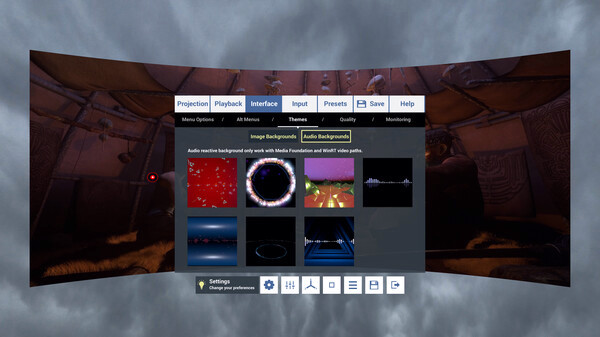 Игра Whirligig VR Media Player, скриншот