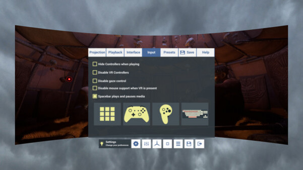 Игра Whirligig VR Media Player, скриншот