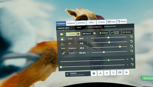 Игра Whirligig VR Media Player, скриншот