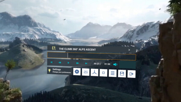 Игра Whirligig VR Media Player, скриншот