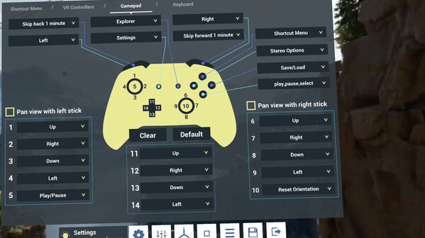 Игра Whirligig VR Media Player, скриншот
