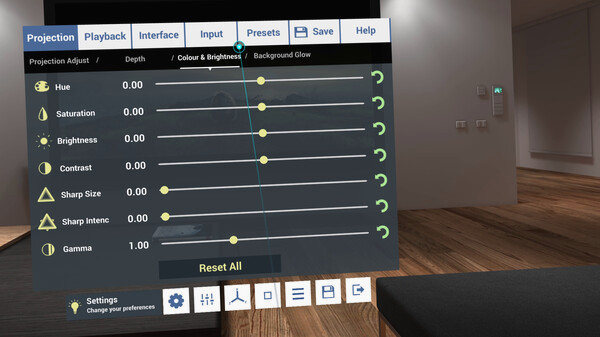 Игра Whirligig VR Media Player, скриншот