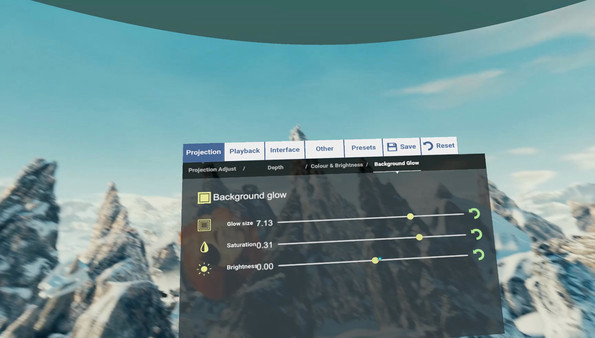 Игра Whirligig VR Media Player, скриншот