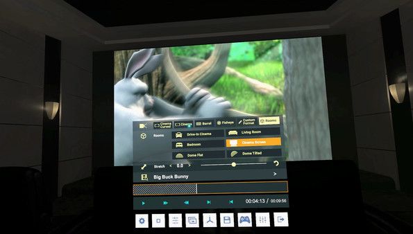 Игра Whirligig VR Media Player, скриншот