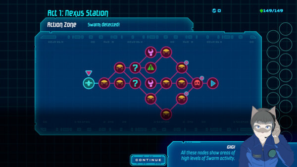 Игра Whisker Squadron: Survivor, скриншот