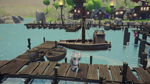 Игра Whisker Waters, скриншот