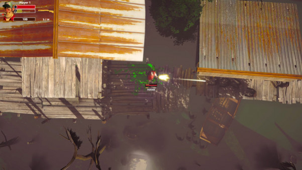 Игра Whiskey & Zombies: The Great Southern Zombie Escape, скриншот