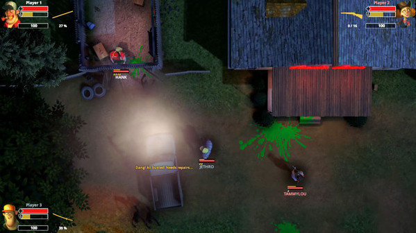 Игра Whiskey & Zombies: The Great Southern Zombie Escape, скриншот