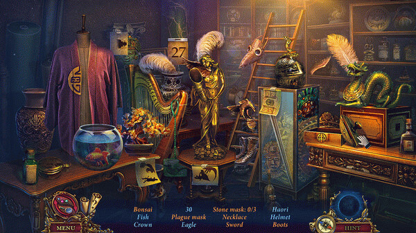 Игра Whispered Secrets: Morbid Obsession Collector's Edition, скриншот