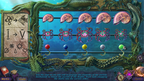 Игра Whispered Secrets: Song of Sorrow Collector's Edition, скриншот