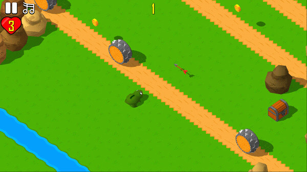 Игра Who Let the Frog Out, скриншот