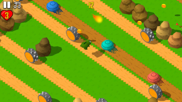 Игра Who Let the Frog Out, скриншот