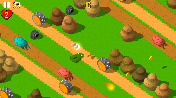 Игра Who Let the Frog Out, скриншот