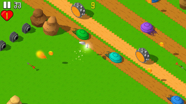 Игра Who Let the Frog Out, скриншот