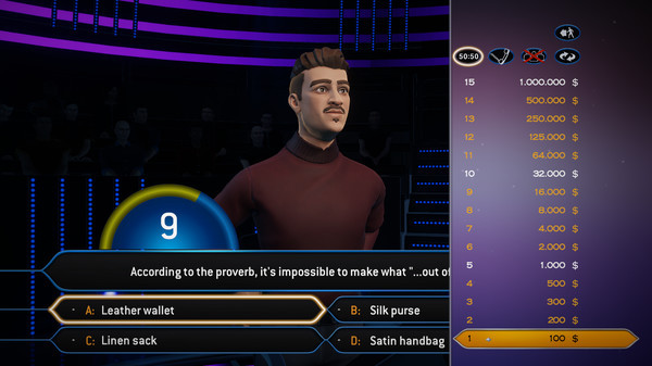 Игра Who Wants To Be A Millionaire, скриншот