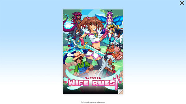 Игра Wife Quest - Art Book, скриншот