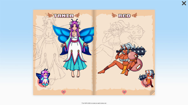 Игра Wife Quest - Art Book, скриншот