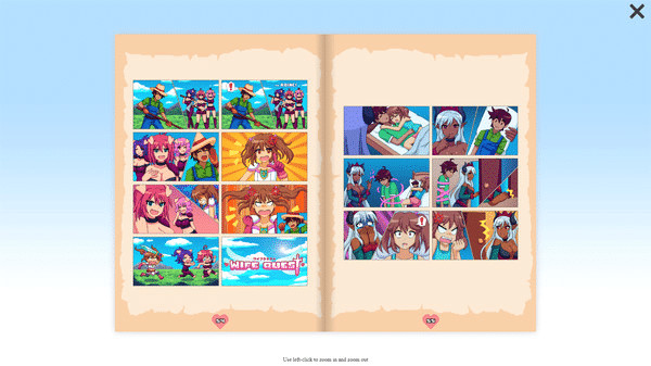 Игра Wife Quest - Art Book, скриншот