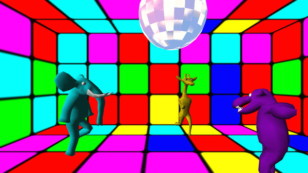 Игра Wild Animal Racing, скриншот