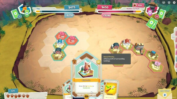 Игра Wild Country, скриншот