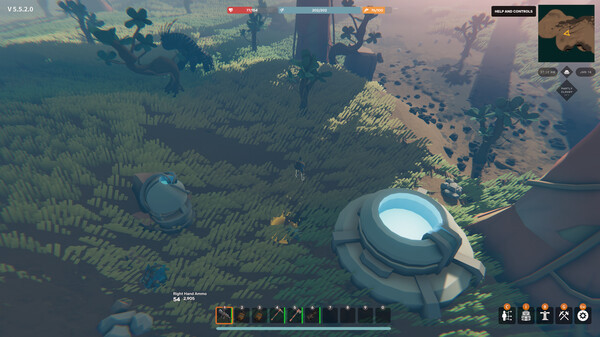 Игра Wild Planet, скриншот