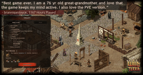 Игра Wild Terra Online, скриншот