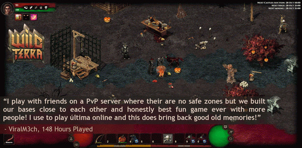 Игра Wild Terra Online, скриншот