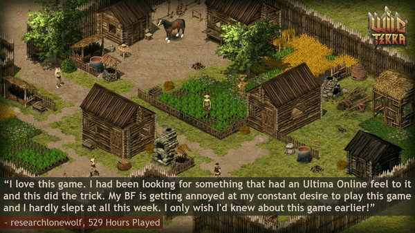 Игра Wild Terra Online, скриншот