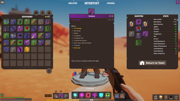 Игра Wild West and Wizards, скриншот
